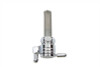 V-Twin - 35-0593 - Chrome Sifton Ball Petcock with Downward Outlet and Nut