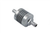 V-Twin - 35-0635 - Chrome Billet Fuel Filter