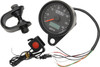 Drag Specialties - Programmable Mini Electronic Speedometer - 220 KM/H