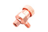 V-Twin - 35-0879 - Copper Fuel Strainer without Screen - Fits 1936-1949 Harley-Davidson W, EL, 1941-1949 FL, 1936-1949 G
