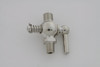 V-Twin - 35-0882 - Replica Petcock Nickel Plated - Fits 1915-1926 Harley-Davidson J, 1936-1939 UL, 1930-1936 VL