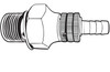 V-Twin - 35-1797 - Fuel Shut Off Rod Petcock Stainless Steel - Fits 1941-1965 Harley-Davidson FL