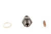 V-Twin - 35-1835 - Linkert DC Carburetor Bowl Nut Kit Oversize - Fits 1957-1966 Harley-Davidson XL, 1966 FL