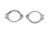 V-Twin - 35-8027 - Intake Manifold Flange Set Chrome - Fits 1986-1999 Harley-Davidson FLT, 1991-1999 FXD, 1986-1999 FLST, 1988-2006 XL, 1986-1994 FXR, 1986-1999 FXST