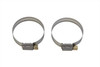 V-Twin - 35-9137 - Intake Manifold Coupler Clamp Set - Fits 1986-1999 Harley-Davidson FLT, 1991-1999 FXD, 1986-1999 FLST, 1988-2006 XL, 1986-1994 FXR, 1986-1999 FXST