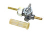 V-Twin - 35-9190 - Petcock Straight Outlet with Nut Alloy - Fits 1975-1984 Harley-Davidson FX, FL, 1982-1994 FXR, 1975-1995 XL, 1991-1994 FXD, 1984-1994 FXST, 1986-1994 FLST