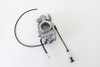 V-Twin - 35-9344 - OKO 45mm Flatslide Carburetor Natural - Fits 1990-1999 Harley-Davidson FXST, 1990-1998 FXD, 1990-1994 FXR, 1990-1999 FLST