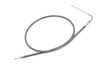 V-Twin - 36-0249 - Stainless Steel Throttle Cable with 38 inch Casing and 90  E