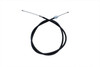 V-Twin - 36-0406 - Replica 51 inch Black Clutch Cable - Fits 1952-1970 Harley-Davidson XL