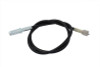 V-Twin - 36-0513 - 34-1/4 inch Magneto Black Tachometer Cable V-Twin - 36-0513 - 34-1/4 inch Magneto Black Tachometer Cable