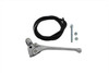 V-Twin - 36-0576 - Polished Brake Handle Cable Kit - Fits 1965-1972 Harley-Davidson FL