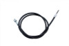 V-Twin - 36-0605 - 44-1/2 inch Black Speedometer Cable