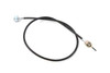 V-Twin - 36-0620 - 35 inch Black Speedometer Cable - Fits 1936-1940 Harley-Davidson EL, 1941-1961 FL, 1938-1948 UL