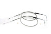 V-Twin - 36-0773 - Stainless Steel Throttle and Idle Cable Set - Fits 1994-1995 Harley-Davidson FLHR, 1990-1993 FLT, 1990-1995 FLHT