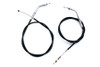 V-Twin - 36-0860 - Black Throttle and Idle Cable Set with 36.81 inch Casing - Fits 1984-1989 Harley-Davidson FXST, 1981-1989 XL, 1981-1984 FLH, 1986-1989 FLST, 1981-1984 FX