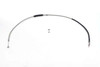 V-Twin - 36-0865 - 64.75 inch Braided Stainless Steel Clutch Cable - Fits 2007-2017 Harley-Davidson FLST, FXST