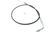 V-Twin - 36-0882 - Black Throttle Cable with 90  Elbow Fitting