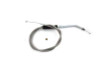 V-Twin - 36-0903 - Braided Stainless Steel Throttle Cable with 36.375 inch Casi