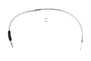 V-Twin - 36-1156 - 62.66 inch Braided Stainless Steel Clutch Cable - Fits 2007-2017 Harley-Davidson FXSTD