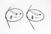 V-Twin - 36-1457 - Cable Kit for Throttle and Spark Controls - Fits 1937-1948 Harley-Davidson UL, 1936-1948 FL, WL, EL