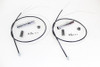 V-Twin - 36-1457 - Cable Kit for Throttle and Spark Controls - Fits 1937-1948 Harley-Davidson UL, 1936-1948 FL, WL, EL