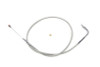 V-Twin - 36-1514 - 34.875 inch Braided Stainless Steel Idle Cable