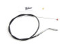 V-Twin - 36-2490 - 35.75 inch Black Throttle Cable