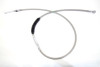 V-Twin - 36-8055 - 60.63 inch Braided Stainless Steel Clutch Cable - Fits 1987-1994 Harley-Davidson FXR