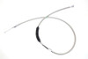 V-Twin - 36-8055 - 60.63 inch Braided Stainless Steel Clutch Cable - Fits 1987-1994 Harley-Davidson FXR