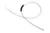 V-Twin - 36-8055 - 60.63 inch Braided Stainless Steel Clutch Cable - Fits 1987-1994 Harley-Davidson FXR