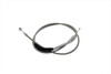 V-Twin - 36-8069 - 76.69 inch Braided Stainless Steel Clutch Cable - Fits 1993-2005 Harley-Davidson FXDWG, 1992 FXDBC, 1995-1999 FXD, 1994-2000 FXDSCONV, 1993-2000 FXDL