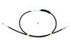 V-Twin - 36-8094 - 78.69 inch Black Vinyl Clutch Cable - Fits 1987-1999 Harley-Davidson FLT, FLST, FXST