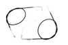 V-Twin - 36-8100 - 46.25 inch Throttle and Idle Cable Set