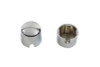 V-Twin - 37-0041 - Chrome Rear Axle Nut Cover Set