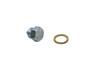 V-Twin - 37-0098 - Magnetic Oil Tank Drain Plug - Fits 1965-1984 Harley-Davidson FL, 1971-1984 FX