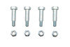 V-Twin - 37-0324 - Large Driver Footpeg Bolt Set Zinc