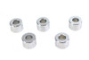V-Twin - 37-0402 - Chrome Spacers 3/8 inch x 3/4 inch x 1/2 inch
