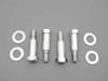 V-Twin - 37-0572 - Shock Stud Kit Chrome - Fits 1989-1994 Harley-Davidson FXST, FLST