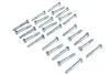 V-Twin - 37-0606 - Hex Cap Bolts Zinc 1/4 inch X 1-3/4 inch