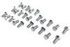 V-Twin - 37-0618T - Hex Cap Bolts Zinc 3/8 inch x 3/4 inch