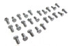 V-Twin - 37-0618T - Hex Cap Bolts Zinc 3/8 inch x 3/4 inch