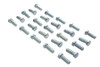 V-Twin - 37-0619 - Hex Cap Bolts Zinc 3/8 inch x 1 inch