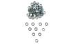 V-Twin - 37-0662 - Zinc Hex Nuts 3/8 inch-24 Standard