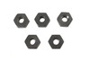 V-Twin - 37-0702 - Parkerized Hex Nuts 1/4 inch-20