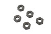 V-Twin - 37-0703 - Parkerized Hex Nuts 1/4 inch-24 x 5/32 inch x 7/16 inch