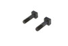V-Twin - 37-0969 - Auxiliary Seat Spring Square Head Bolts - Fits 1941-1964 Harley-Davidson FLH, FL