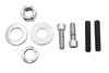 V-Twin - 37-1184 - Chrome Rear Axle Nut Kit