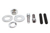 V-Twin - 37-1184 - Chrome Rear Axle Nut Kit