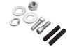 V-Twin - 37-1184 - Chrome Rear Axle Nut Kit