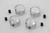 V-Twin - 37-1209 - Head Bolt Cover Set Chrome